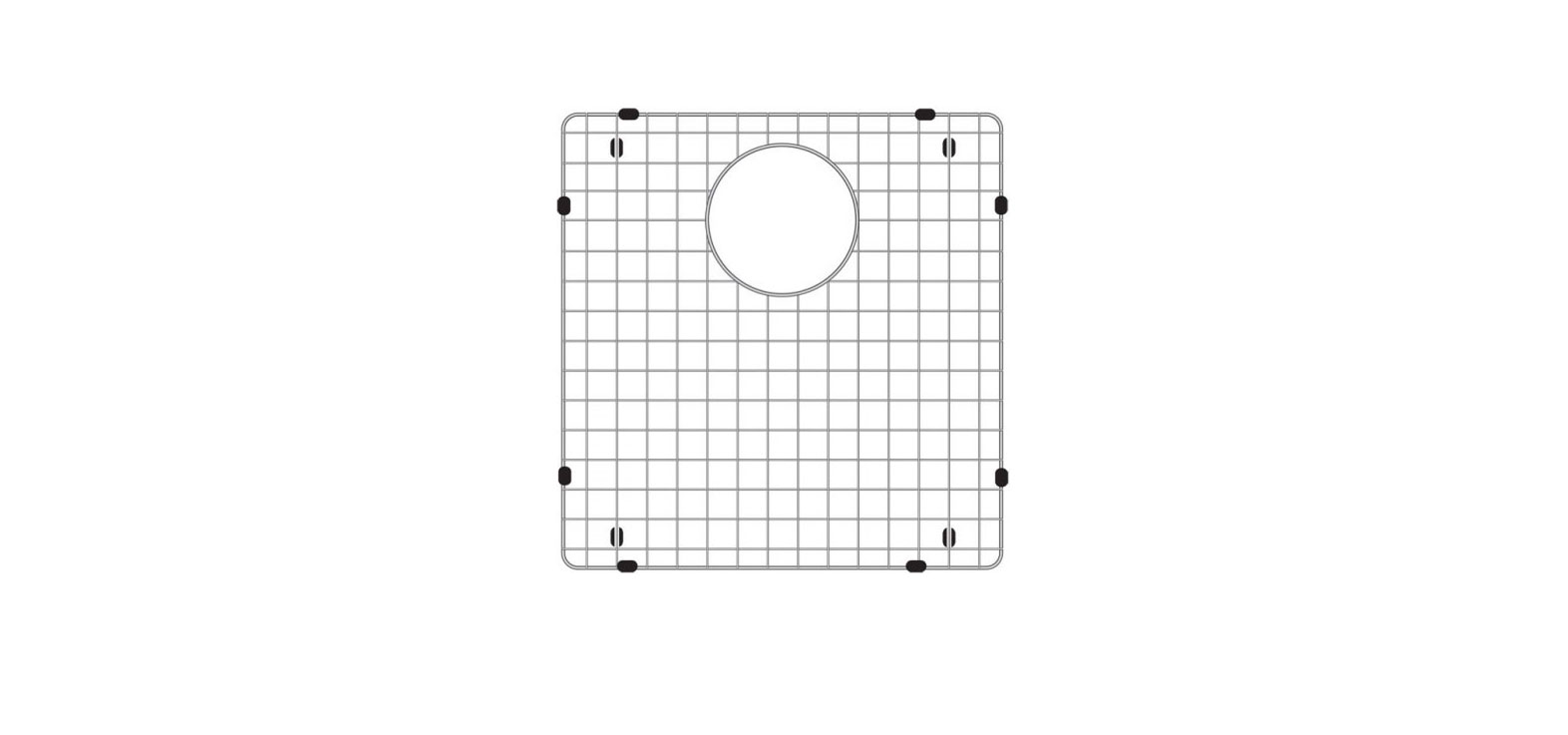 GRILLE PROTECTRICE DE FOND D’ÉVIER ISEO