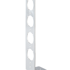 GALVANIZED STUB BRACKET WITH KEYED HOLES